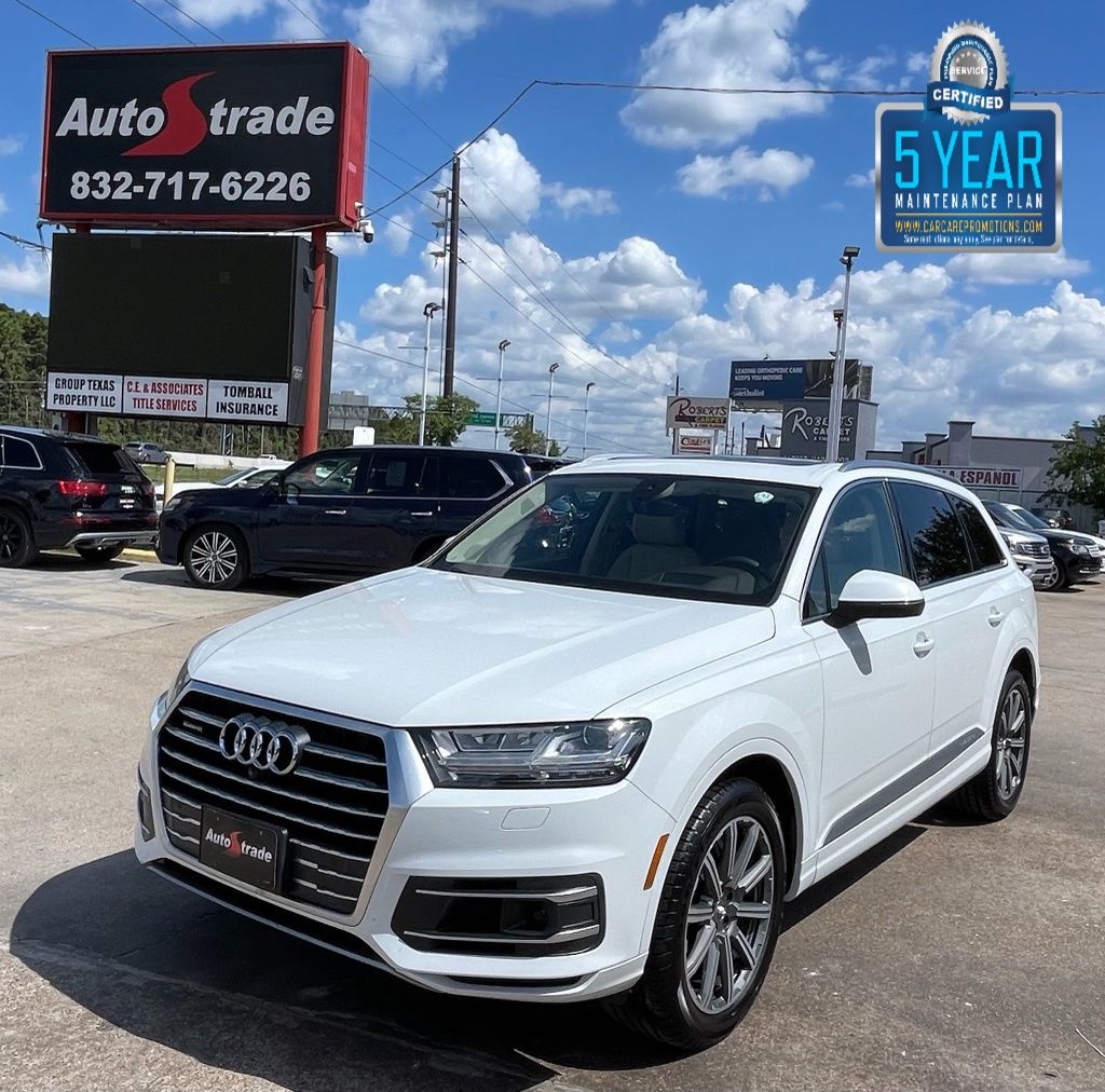 2018 Audi Q7 3.0T Prestige White at Autostrade