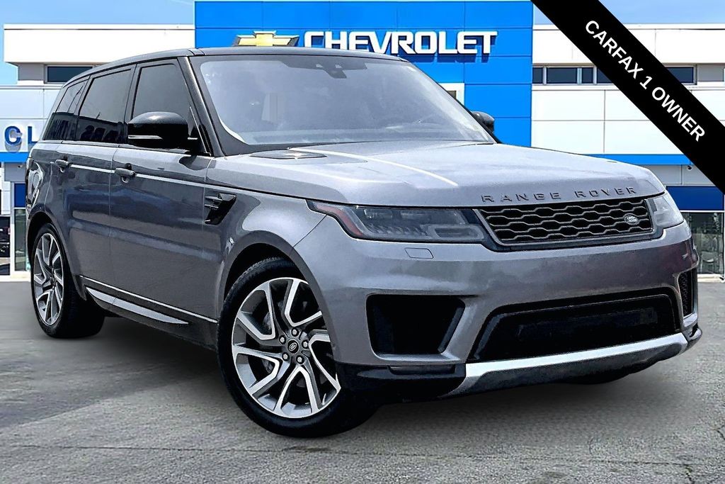 Gray 2021 Land Rover Range Rover Sport SUV / Crossover All-Wheel Drive 8-Speed Automatic