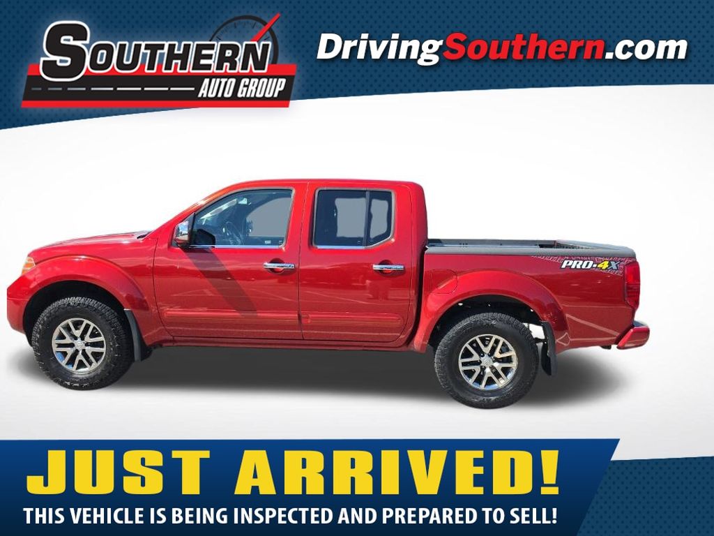 Lava Red 2018 Nissan Frontier Pickup Truck Four-Wheel Drive 6-Speed Manual Overdrive