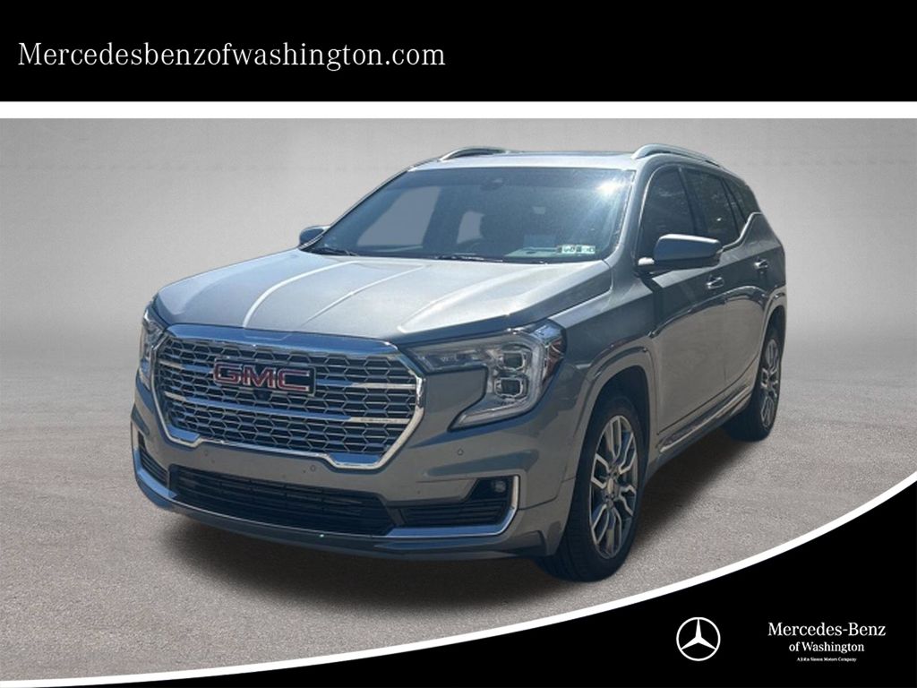 2024 GMC Terrain Denali Silver at Subaru and VW of Moon Township
