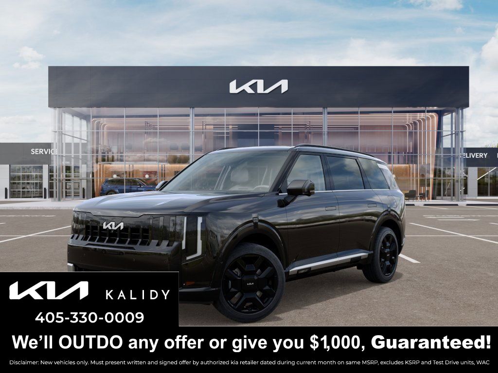 Ebony Black 2027 Kia Telluride Hybrid SX Prestige AWD SUV / Crossover All-Wheel Drive 6-Speed Automatic