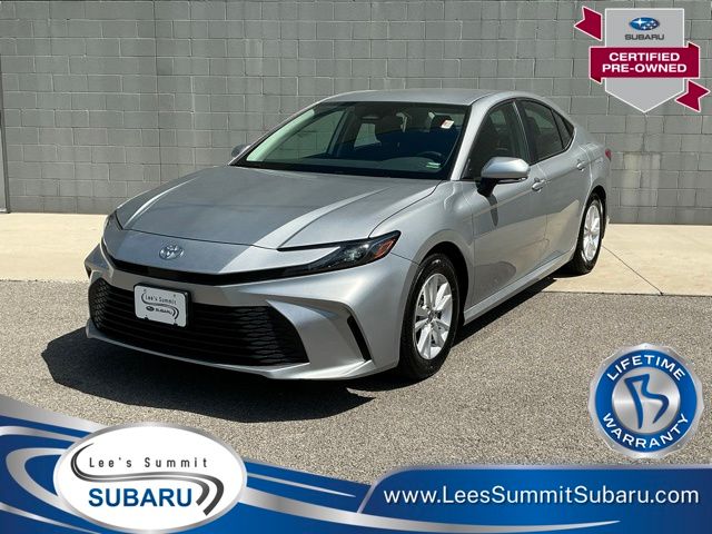 Celestial Silver Metallic 2025 Toyota Camry Sedan Front-Wheel Drive Continuously Variable Transmission