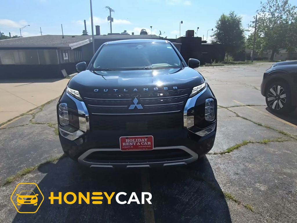 Black 2023 Mitsubishi Outlander SUV / Crossover All-Wheel Drive Continuously Variable Transmission