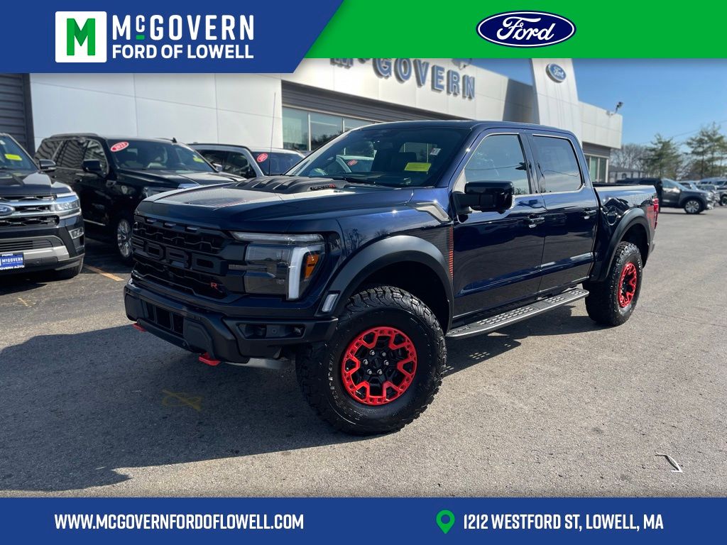Antimatter Blue Metallic 2025 Ford F-150 Pickup Truck Four-Wheel Drive Automatic