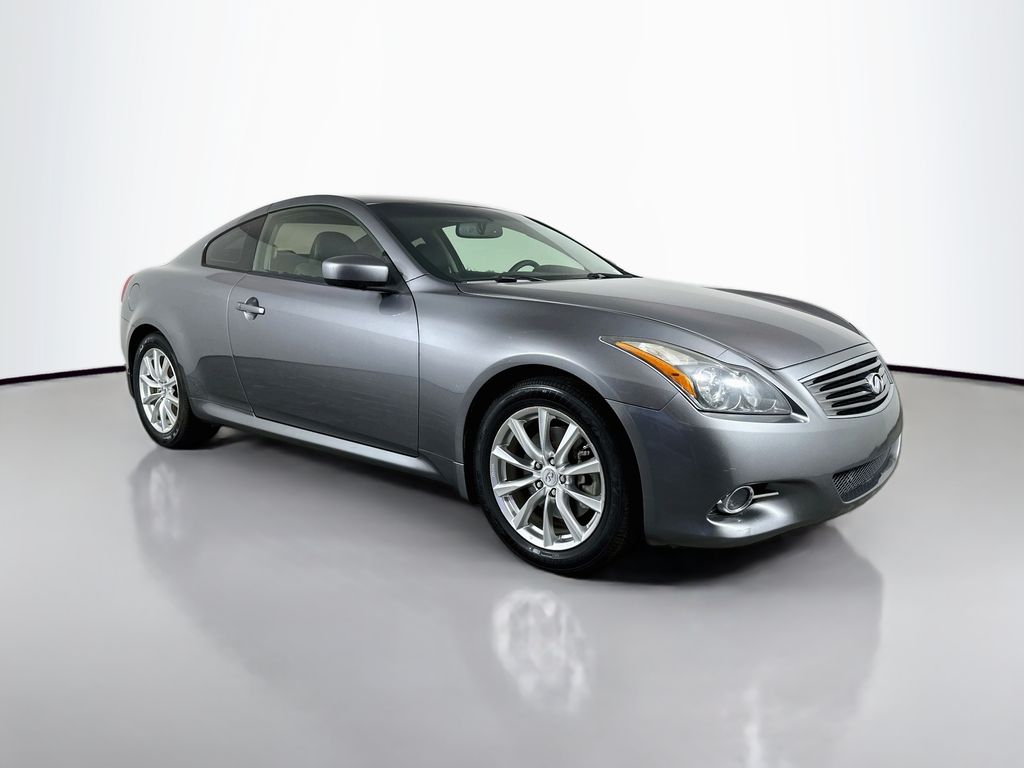 Gray (Graphite Shadow) 2013 INFINITI G37 Coupe All-Wheel Drive 7-Speed Automatic
