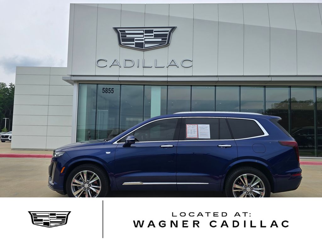 Opulent Blue Metallic 2025 Cadillac XT6 Premium Luxury FWD SUV / Crossover Front-Wheel Drive 9-Speed Automatic