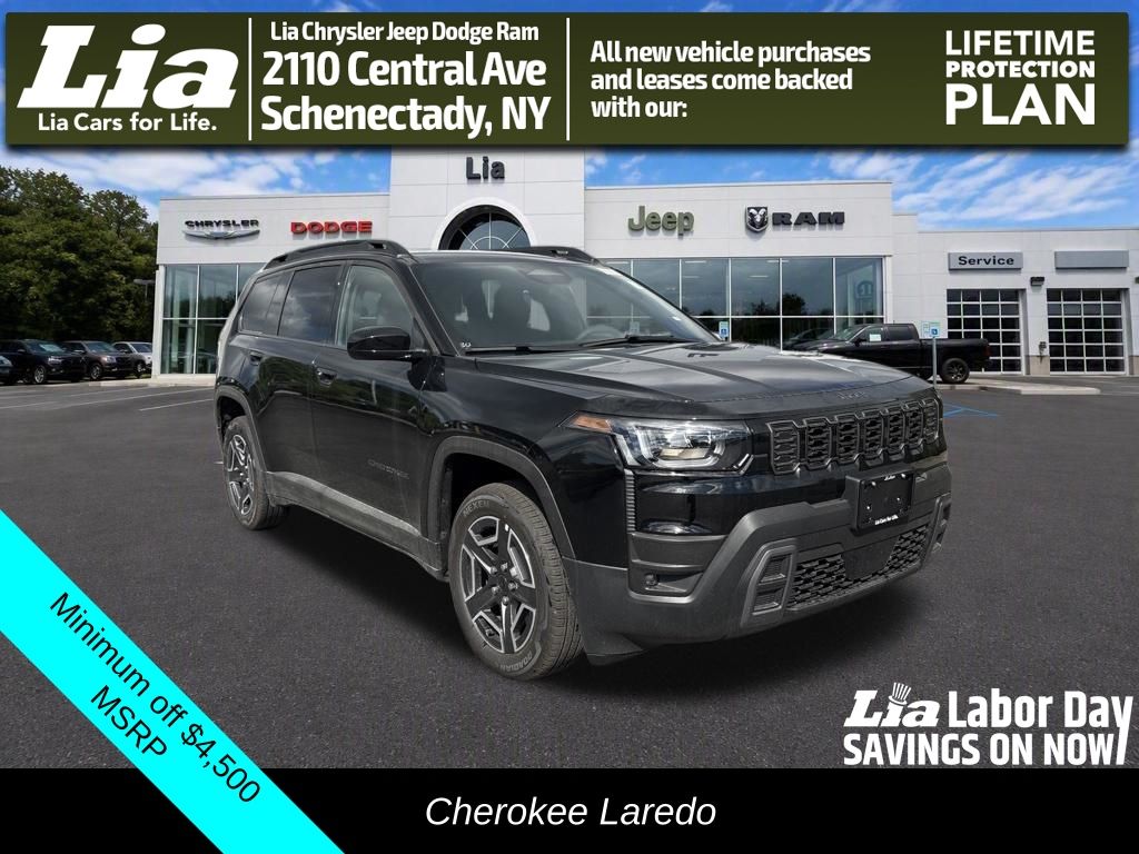 2026 Jeep Cherokee Negro (Diamond Black Crystal Pearlcoat) SUV/Crossover Todo terreno Transmisión variable continua