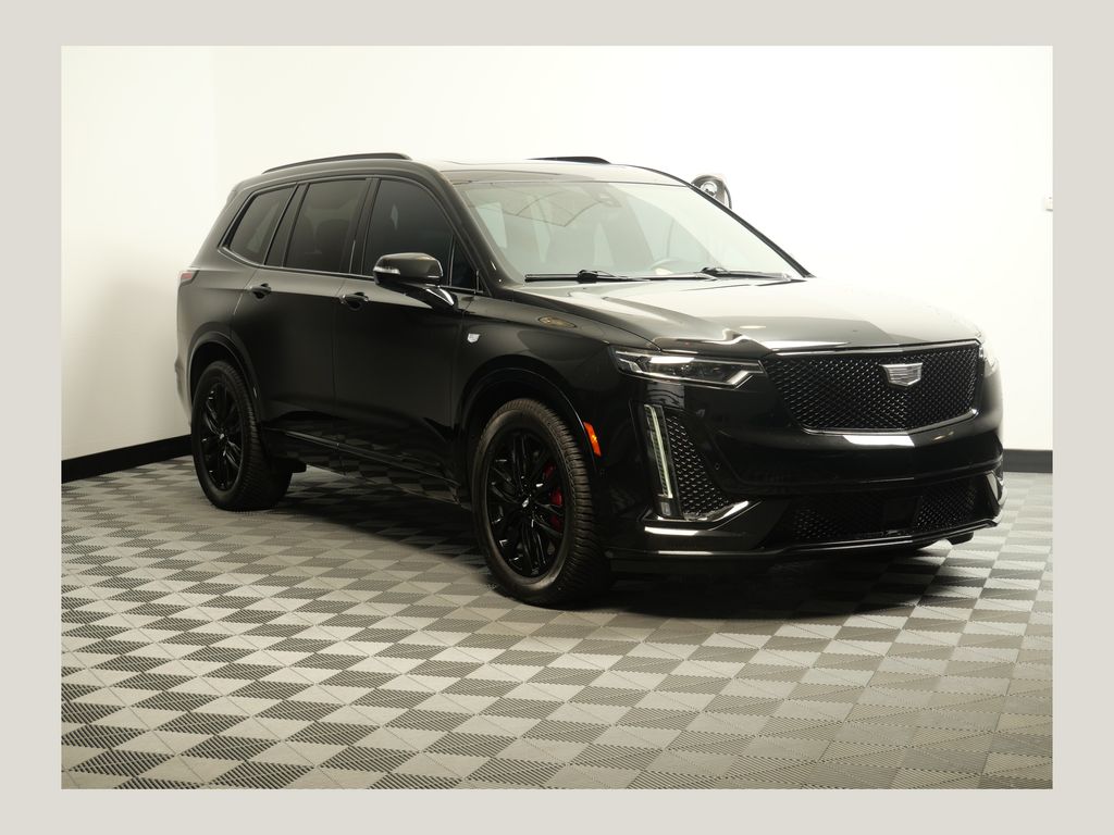 Stellar Black Metallic 2023 Cadillac XT6 SUV / Crossover Four-Wheel Drive 9-Speed Automatic