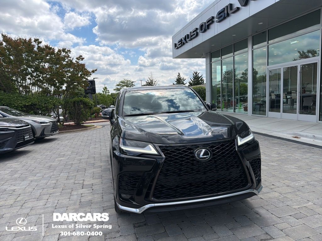 Black (Caviar) 2025 Lexus LX Hybrid 700h F SPORT Handling AWD SUV / Crossover All-Wheel Drive Automatic