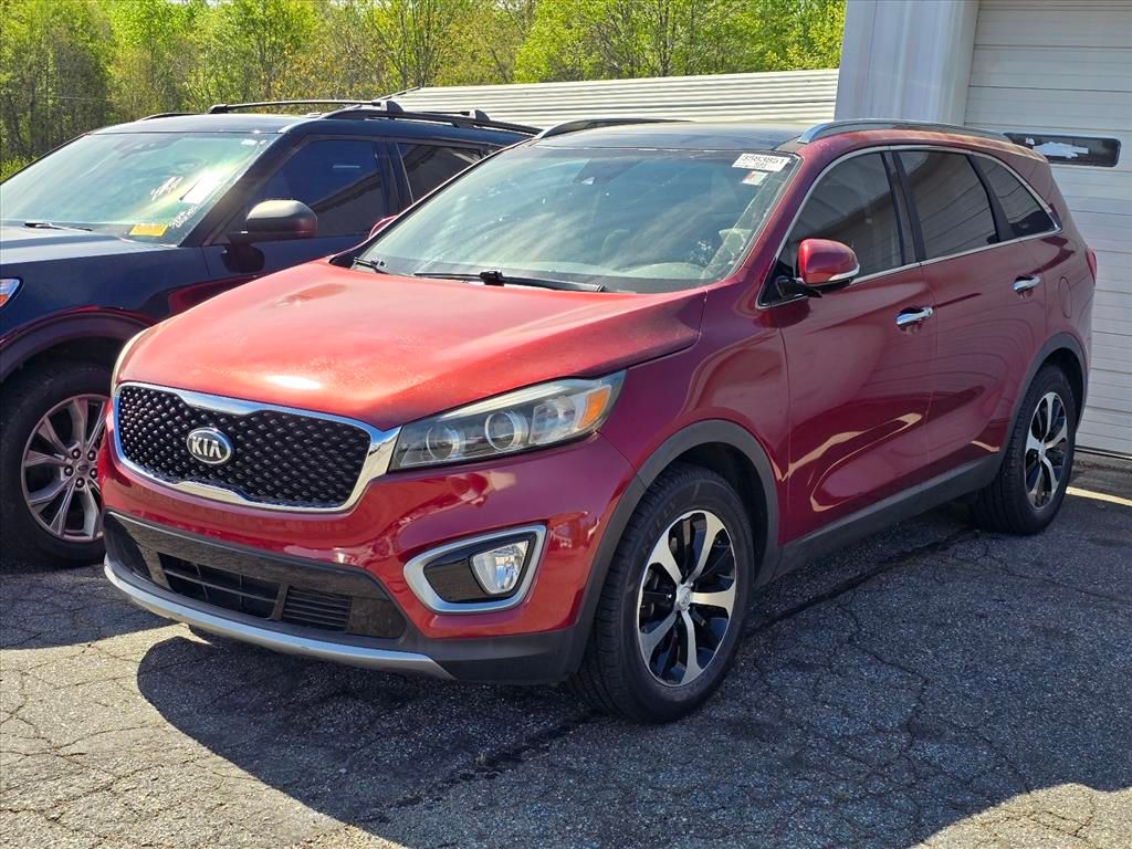 Remington Red Metallic 2018 Kia Sorento EX V6 FWD SUV / Crossover Front-Wheel Drive 6-Speed Automatic