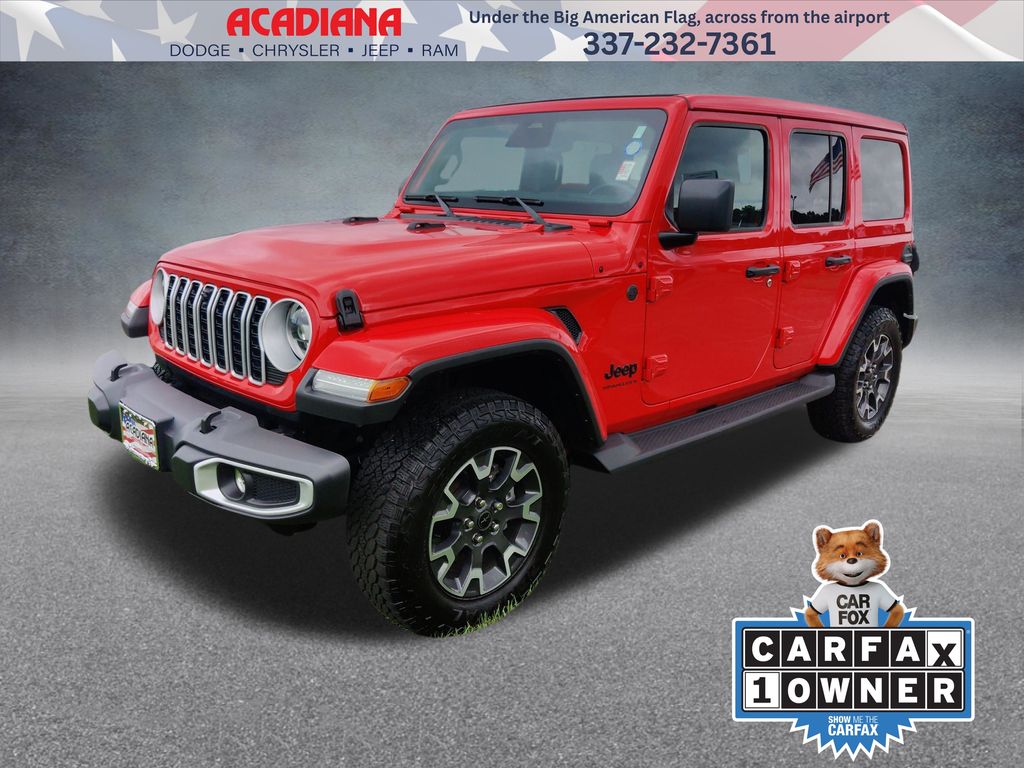  2025 Jeep Wrangler Sahara 4-Door 4WD   