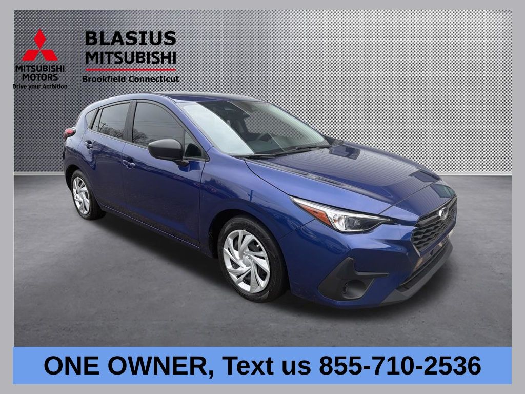 Sapphire Blue Pearl 2024 Subaru Impreza AWD Wagon All-Wheel Drive Continuously Variable Transmission