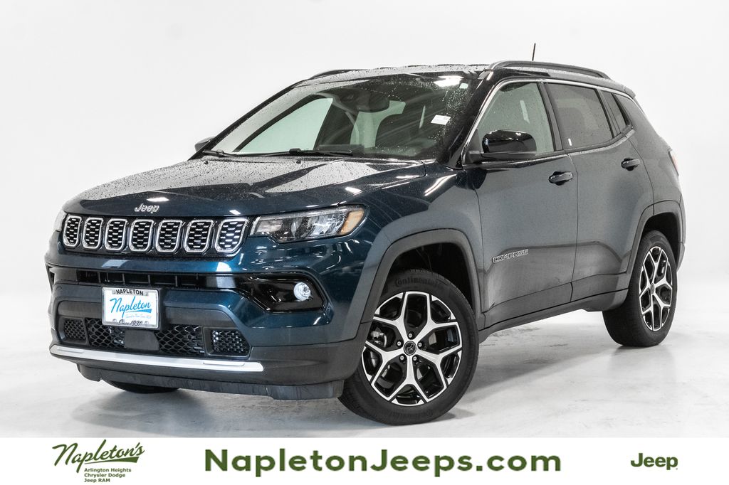 Fathom Blue Pearl Coat 2026 Jeep Compass SUV / Crossover Four-Wheel Drive 8-Speed Automatic