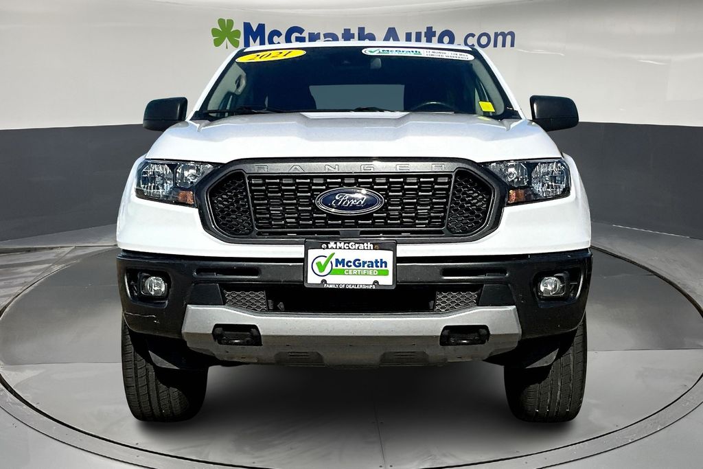 Certified Used 2021 White Ford XLT image 2