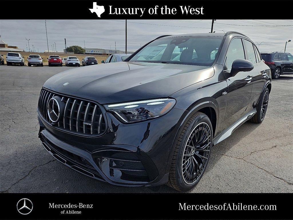 Obsidian Black Metallic 2026 Mercedes-Benz GLC AMG GLC 43 4MATIC SUV / Crossover All-Wheel Drive 9-Speed Automatic