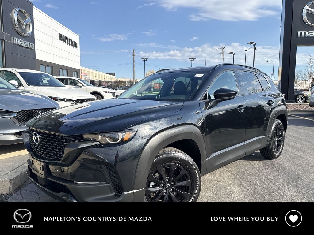 Jet Black Mica 2026 Mazda CX-50 Hybrid Premium AWD SUV / Crossover All-Wheel Drive Continuously Variable Transmission