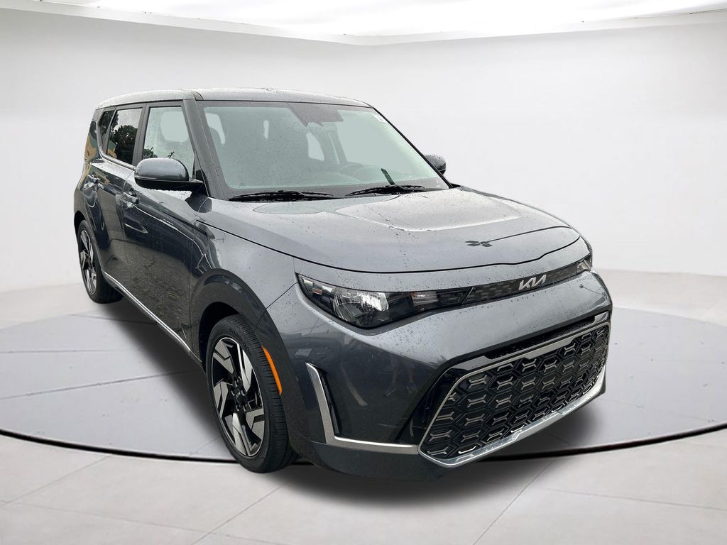 Gravity Gray 2023 Kia Soul SUV / Crossover Front-Wheel Drive Continuously Variable Transmission