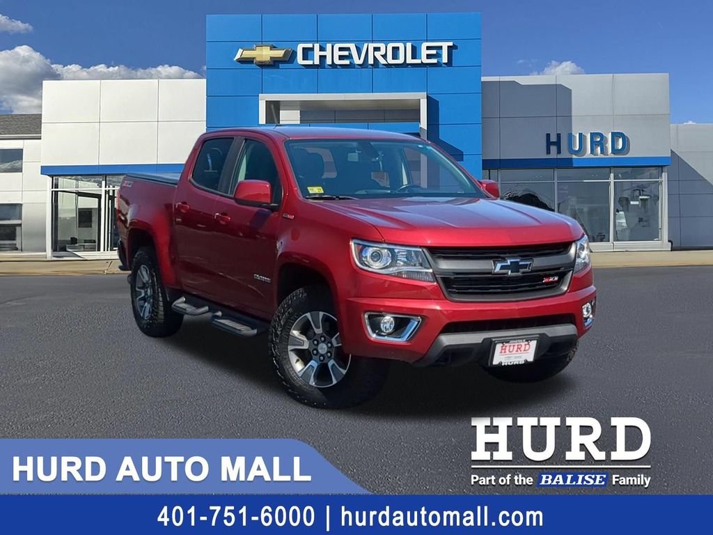 Cajun Red Tintcoat 2019 Chevrolet Colorado Pickup Truck Four-Wheel Drive 6-Speed Automatic