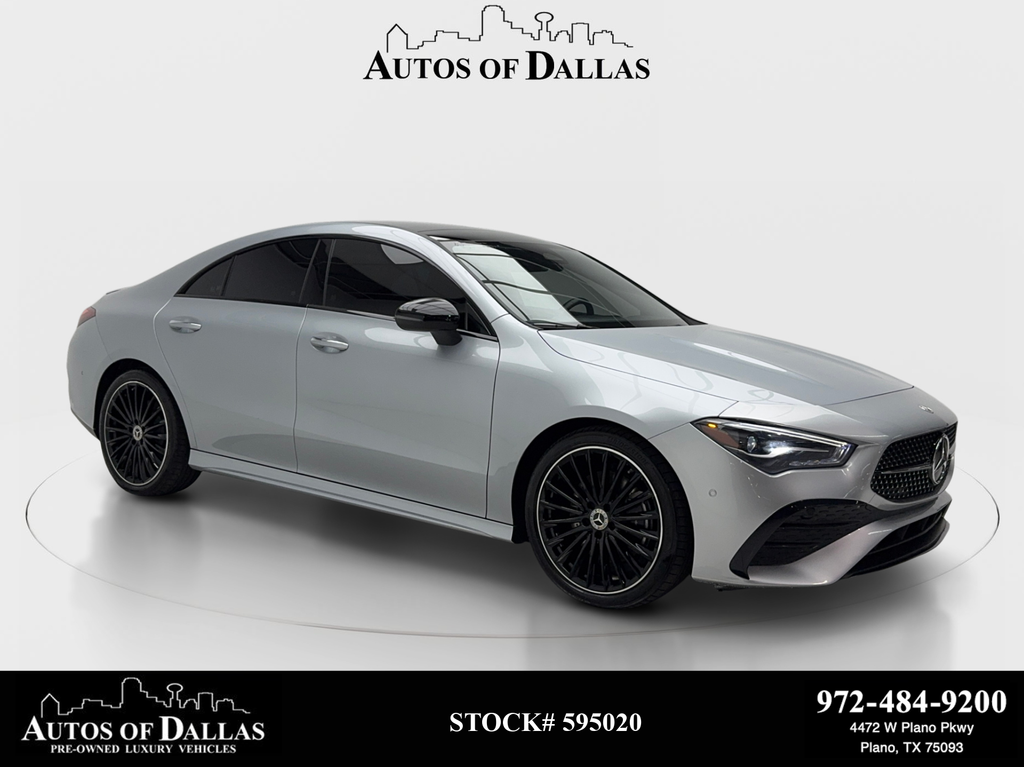 Silver 2026 Mercedes-Benz CLA Coupe All-Wheel Drive 8-Speed Dual Clutch