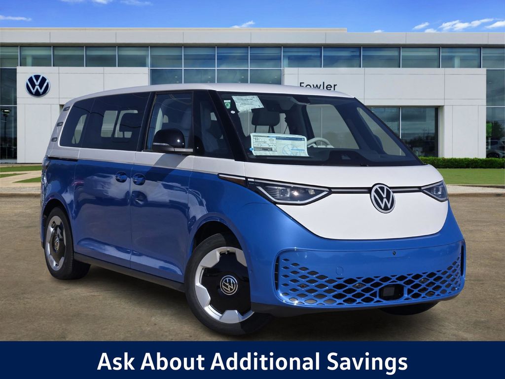 Cabana Blue w/Candy White Upper 2025 Volkswagen ID.Buzz Minivan Rear-Wheel Drive Automatic