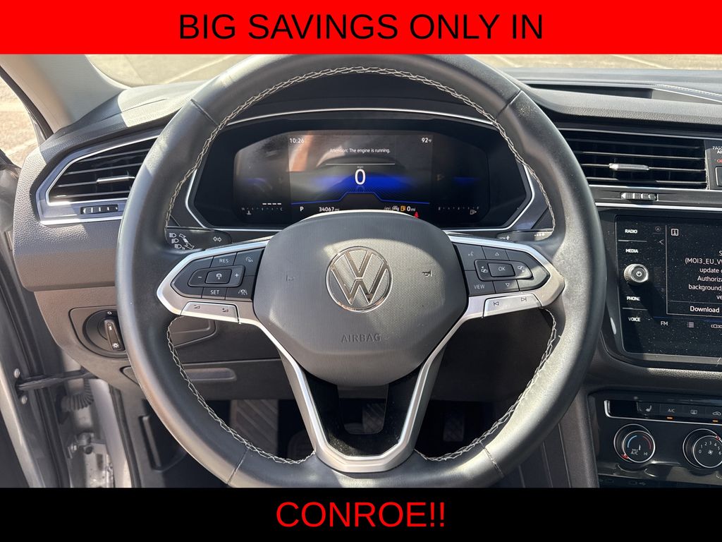 2024 Volkswagen Tiguan 2.0T S Silver at Joe Myers Mazda Kia