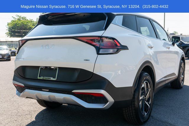2023 Kia Sportage Hybrid LX White at Bob Ruth Ford