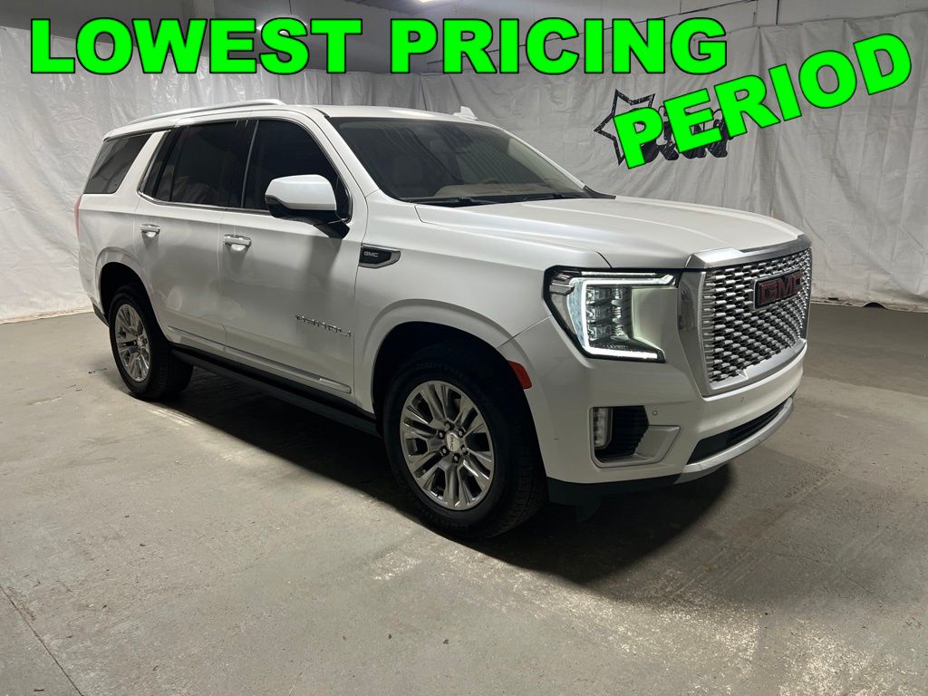 White Frost 2021 GMC Yukon SUV / Crossover 4X2 Automatic