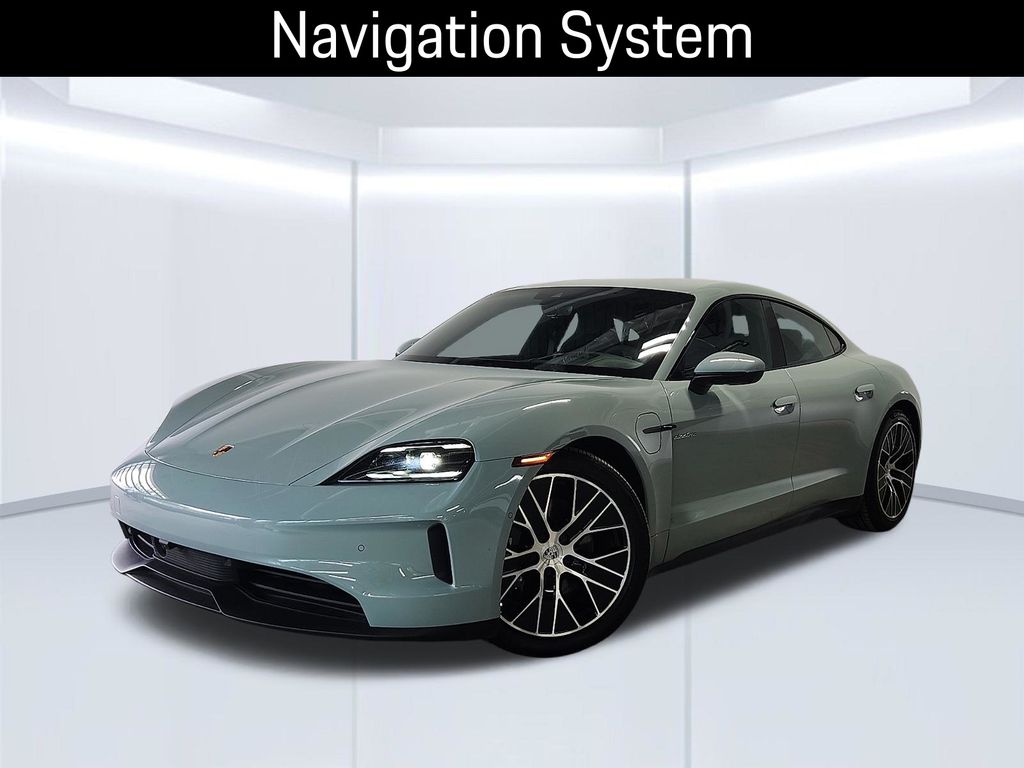 Shade Green Metallic 2025 Porsche Taycan 2-Speed Automatic