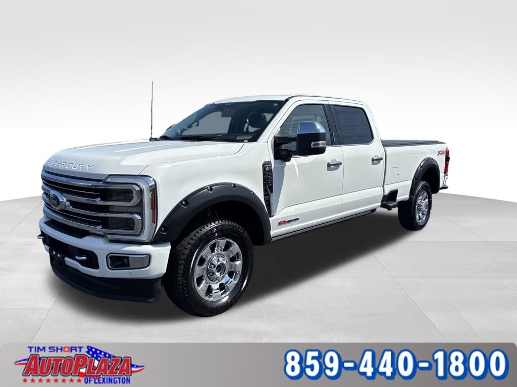 White Metallic 2024 Ford F-350 Super Duty Pickup Truck Four-Wheel Drive Automatic