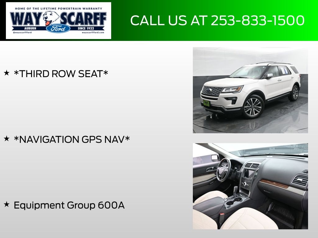 2018 Ford Explorer Platinum