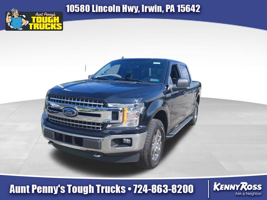 Black Metallic 2020 Ford F-150 Pickup Truck Four-Wheel Drive Automatic