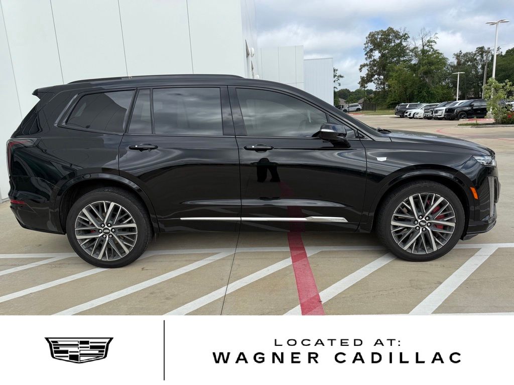 Stellar Black Metallic 2023 Cadillac XT6 SUV / Crossover Four-Wheel Drive 9-Speed Automatic