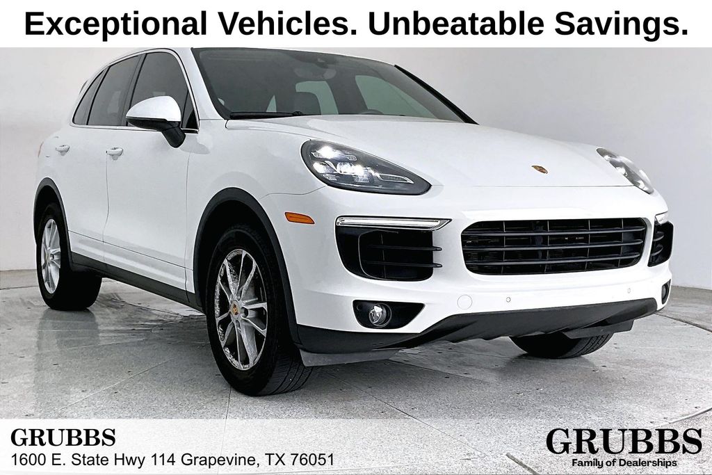 White 2016 Porsche Cayenne AWD SUV / Crossover All-Wheel Drive 8-Speed Automatic