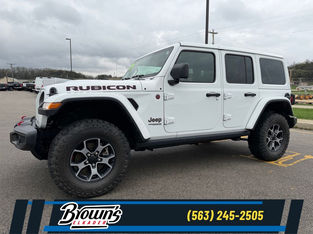 Bright White Clearcoat 2019 Jeep Wrangler SUV / Crossover Four-Wheel Drive 8-Speed Automatic