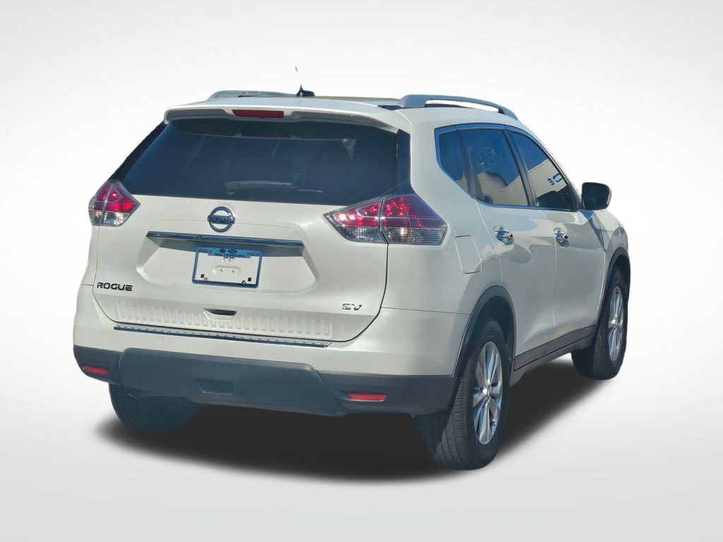 2016 Nissan Rogue SV White at Emmons Autoplex