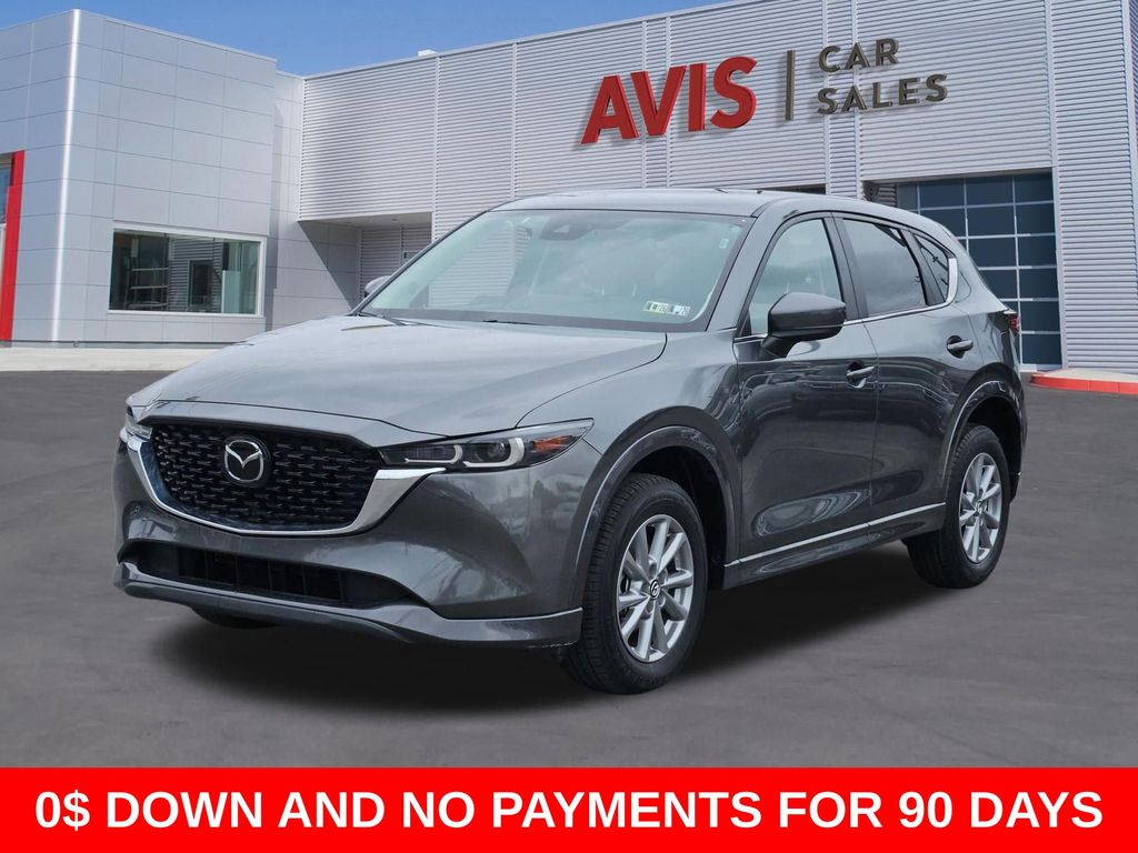Machine Gray Metallic 2025 Mazda CX-5 2.5 S Select AWD SUV / Crossover All-Wheel Drive 6-Speed Automatic