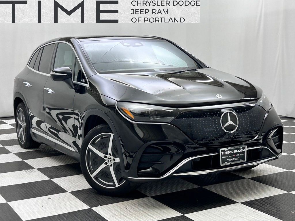 Black 2023 Mercedes-Benz EQE Sedan All-Wheel Drive 1-Speed Automatic