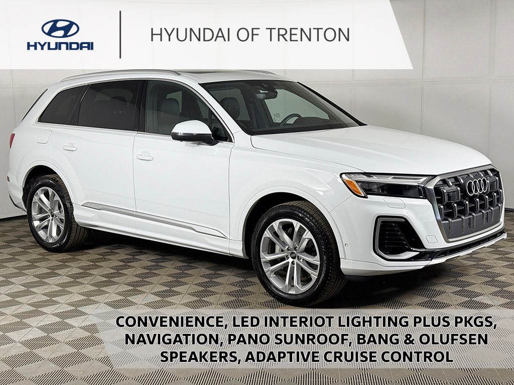 Glacier White Metallic 2025 Audi Q7 SUV / Crossover All-Wheel Drive 8-Speed Automatic