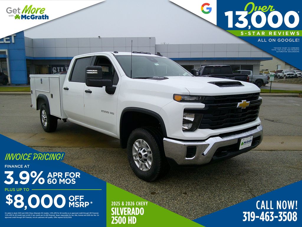 2026 Chevrolet Silverado 2500HD Work Truck Crew Cab LB 4WD