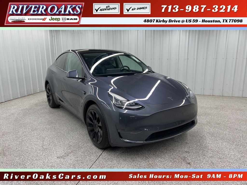 Gray 2023 Tesla Model Y Long Range AWD SUV / Crossover All-Wheel Drive 1-Speed Automatic
