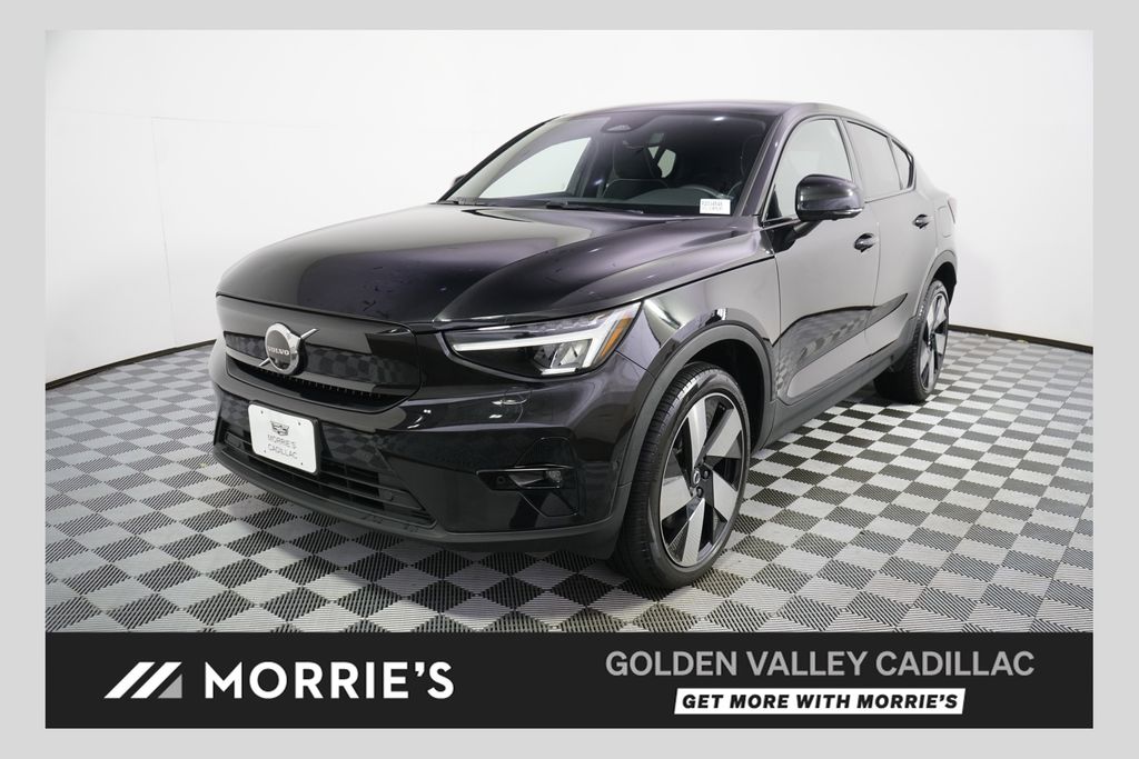Onyx Black Metallic 2023 Volvo C40 Recharge Twin Ultimate eAWD SUV / Crossover All-Wheel Drive 1-Speed Automatic