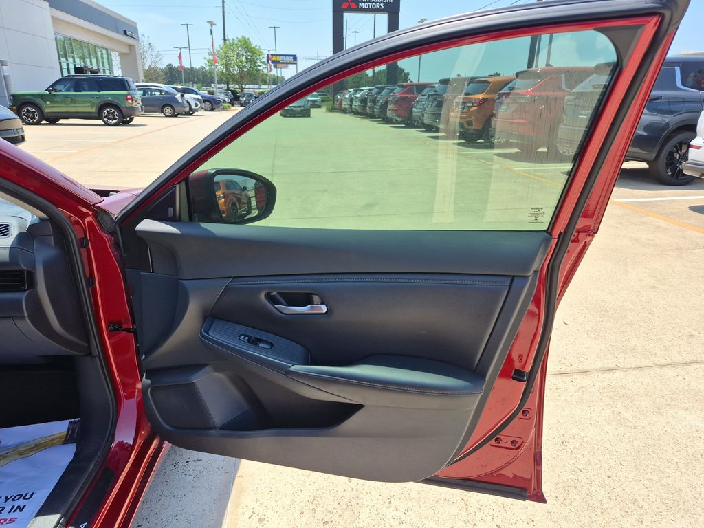 2023 Nissan Sentra SV Red at Texan Dodge Chrysler Jeep Ram