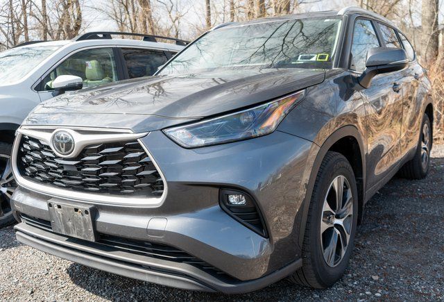 Gray 2023 Toyota Highlander L AWD SUV / Crossover All-Wheel Drive 8-Speed Automatic