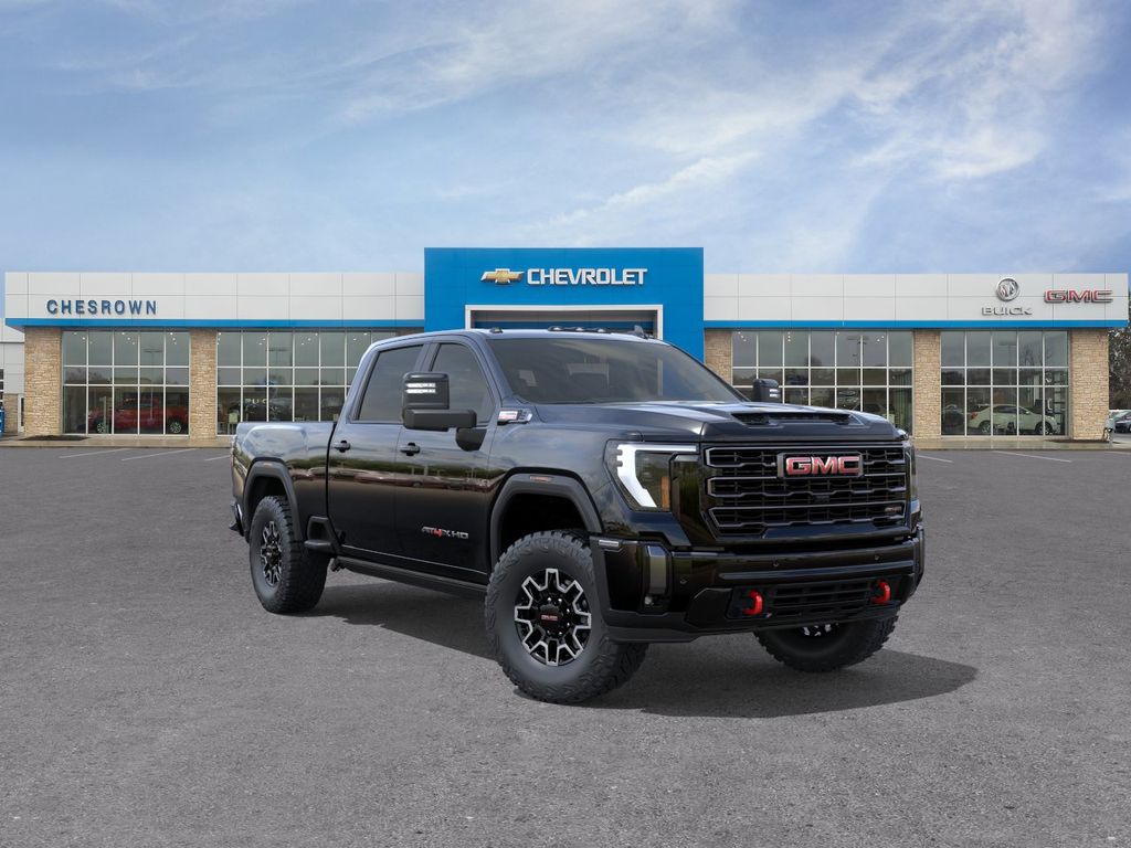 Onyx Black 2026 GMC Sierra 2500HD Pickup Truck Four-Wheel Drive Automatic