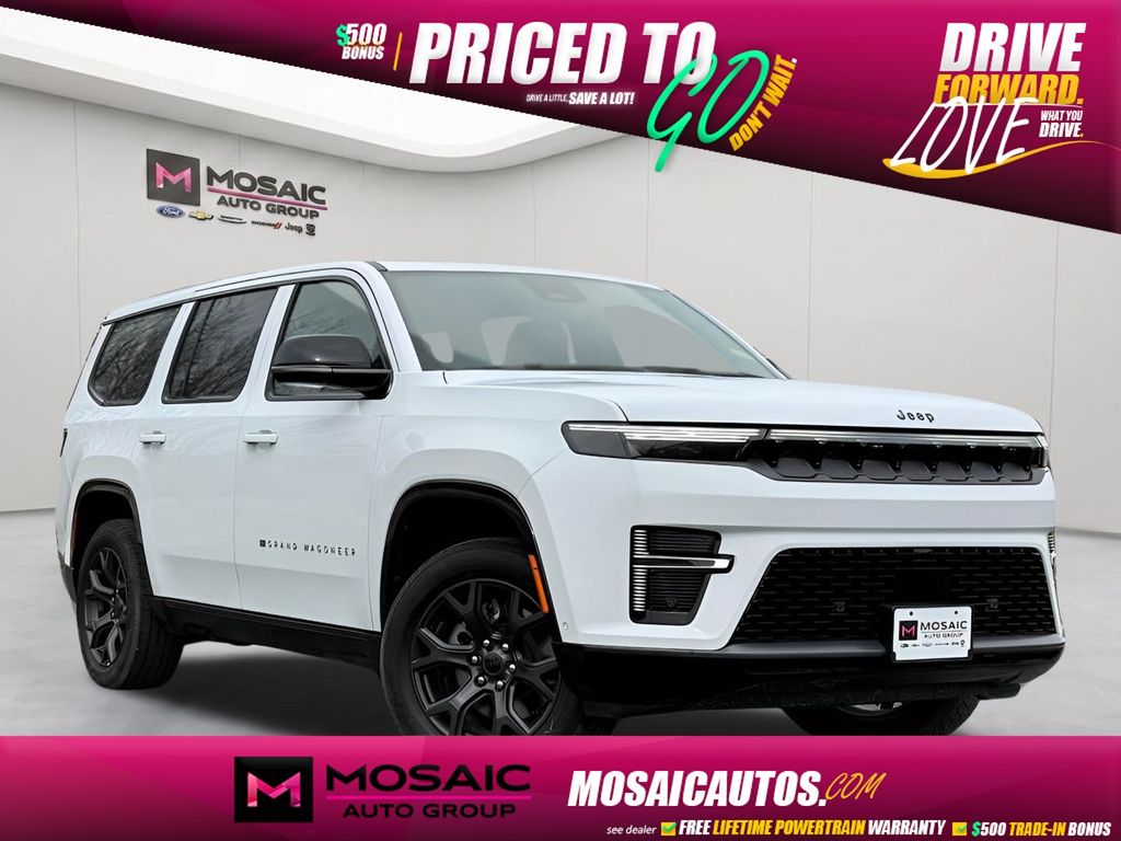 Bright White Clearcoat 2026 Jeep Grand Wagoneer SUV / Crossover 8-Speed Automatic