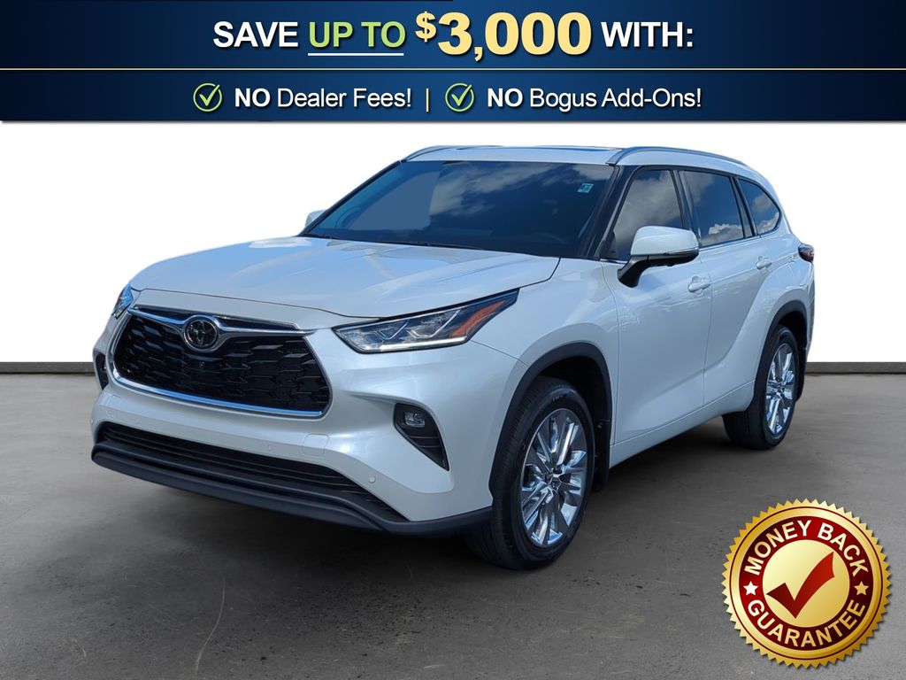 Pearl 2025 Toyota Highlander Limited FWD SUV / Crossover Front-Wheel Drive 8-Speed Automatic