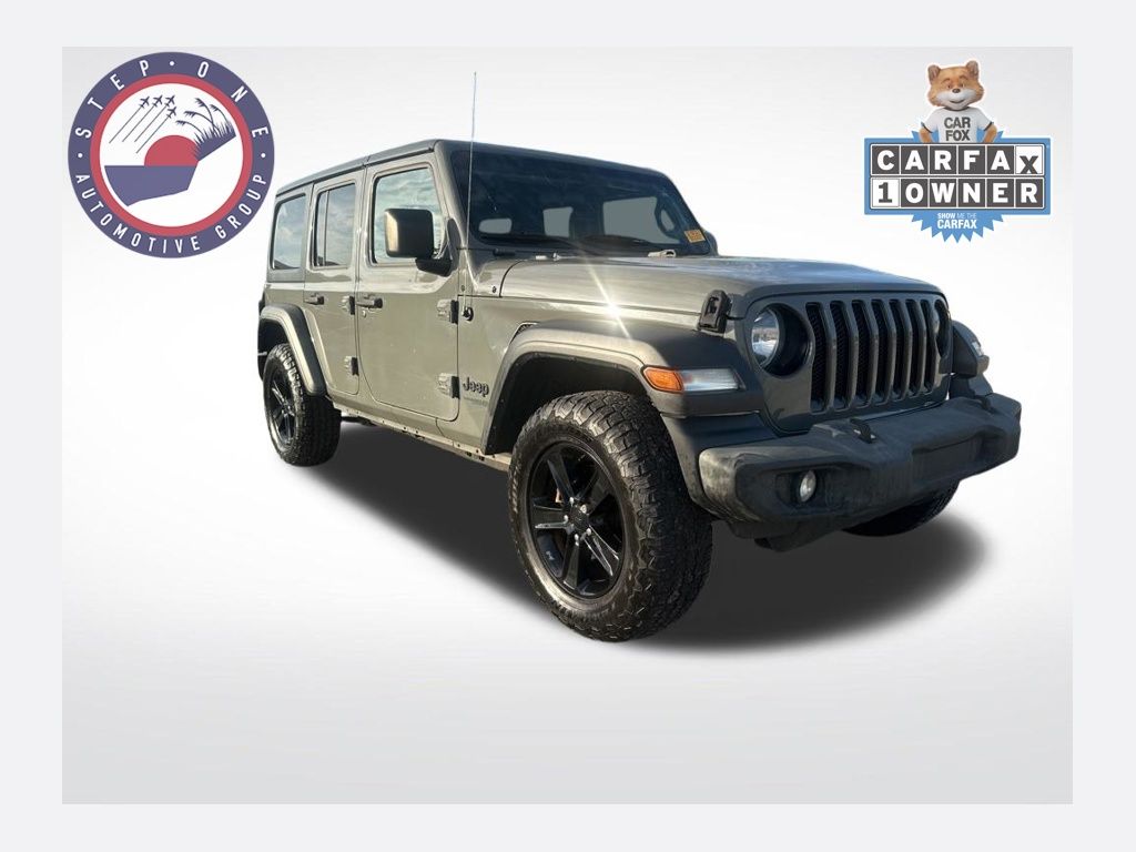 Sting-Gray Clearcoat 2020 Jeep Wrangler SUV / Crossover 8-Speed Automatic