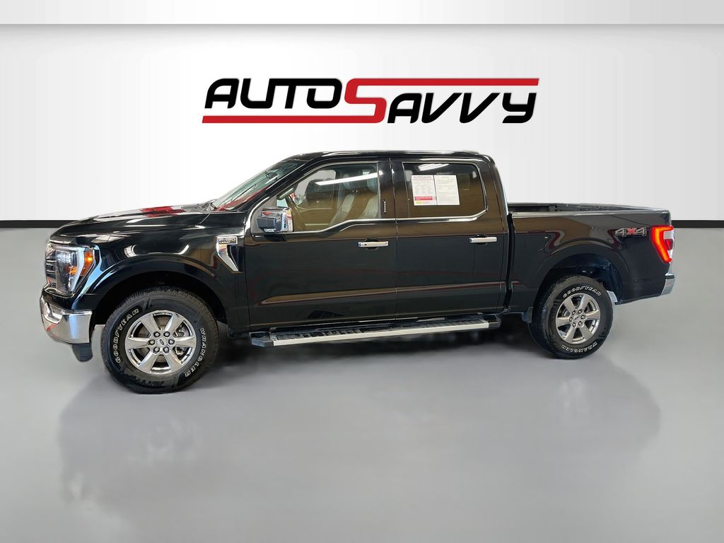 Used 2023 Black Metallic Ford Lariat image 4
