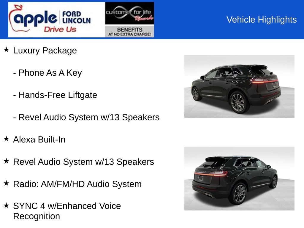 2022 Lincoln Nautilus Reserve