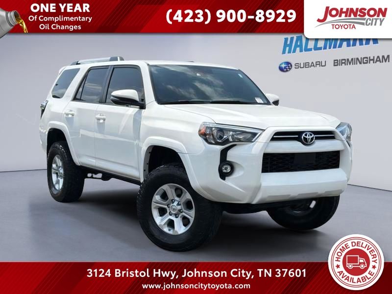 Super White 2021 Toyota 4Runner SUV / Crossover Four-Wheel Drive 5-Speed Automatic Overdrive